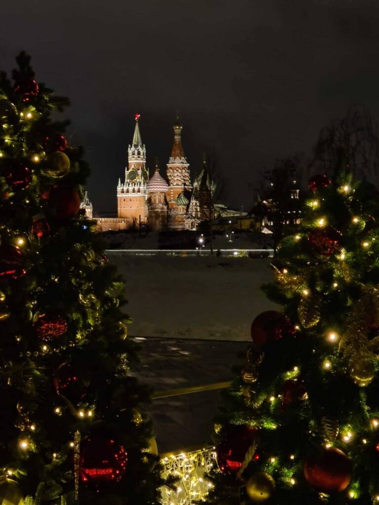 Экскурсия с новогодним настроением. Прогулка по парку Зарядье. Экскурсия по центру