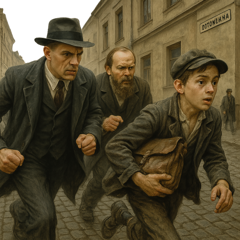 How Mayakovsky and Dostoevsky hunted a thief