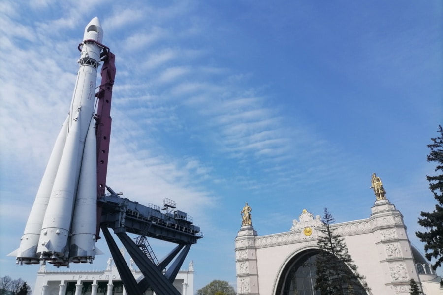 Space theme on an individual tour of VDNKh