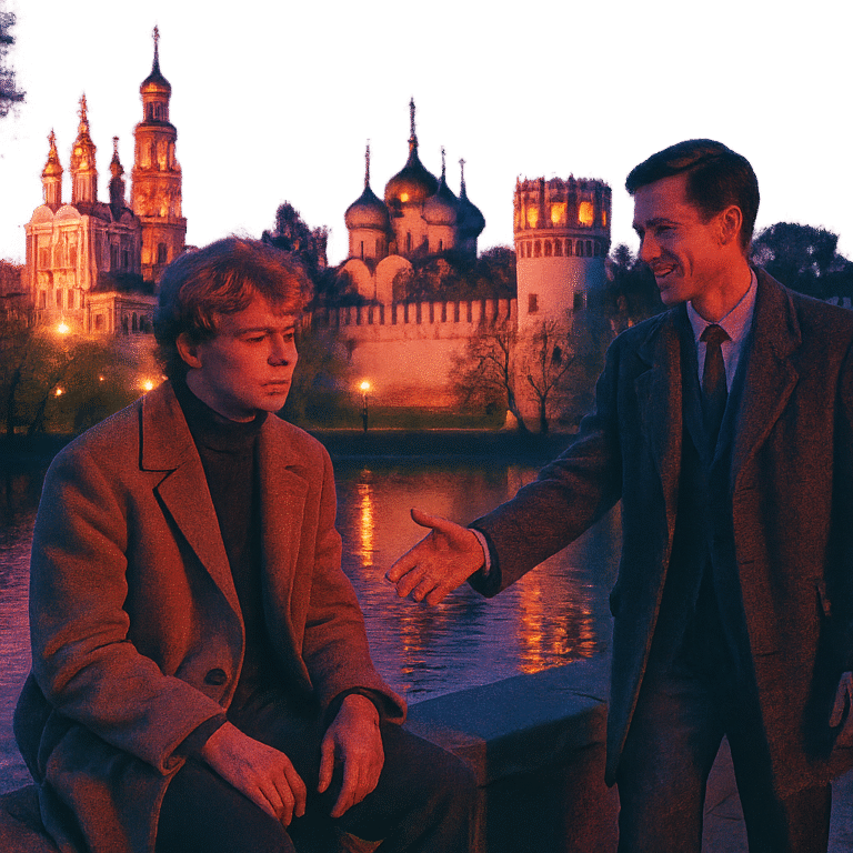 Yesenin in the Monastery: Grape Reflections