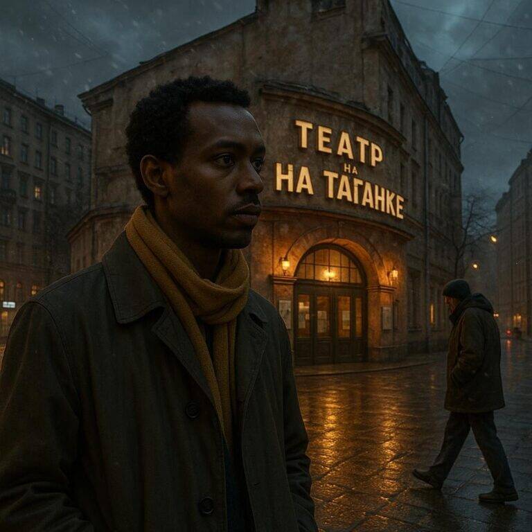 Мысль под софитами: африканский студент и Трамп на Таганке