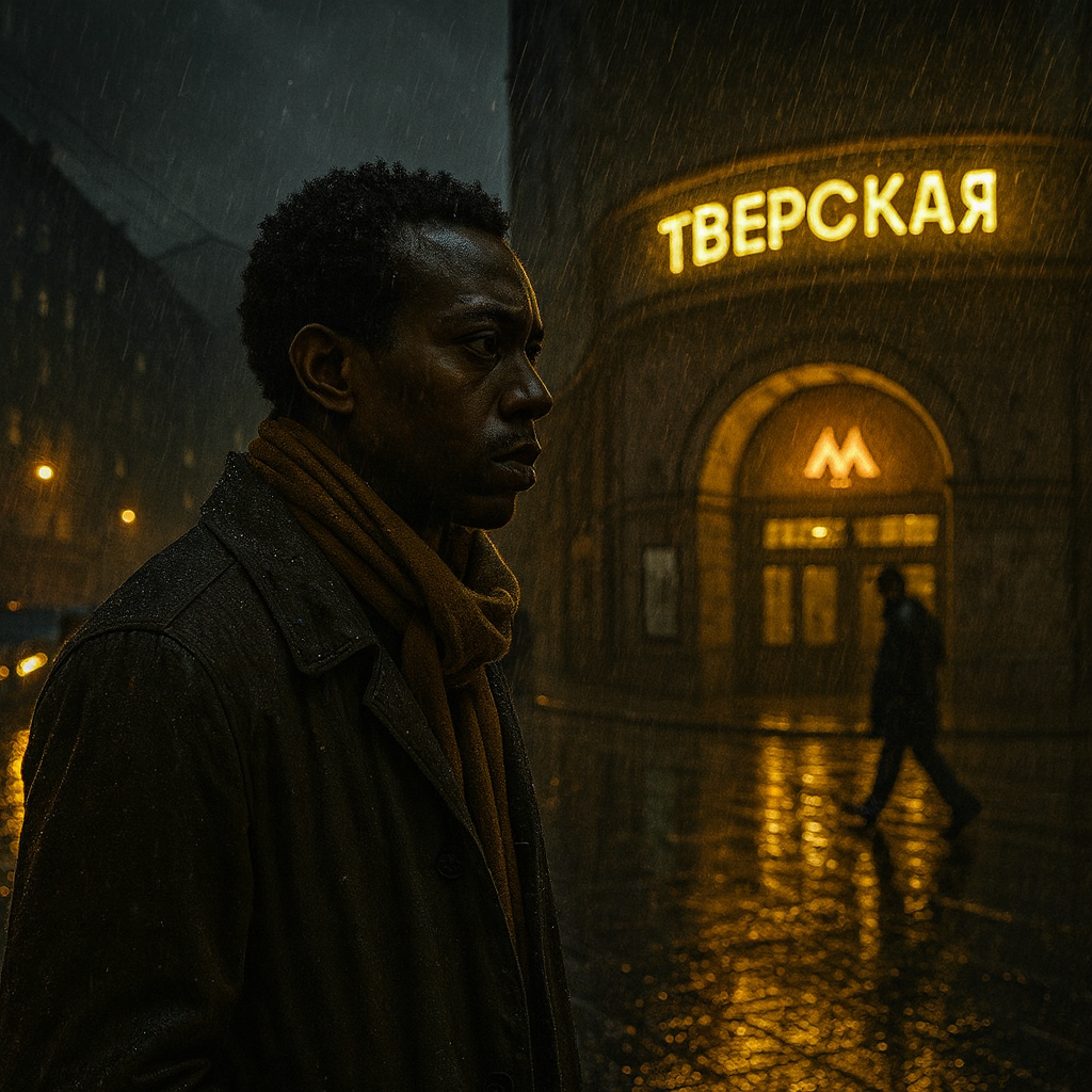 Огни Таганки в лужах, отъезд Дональда Трампа и Самуэль у метро «Таганская»