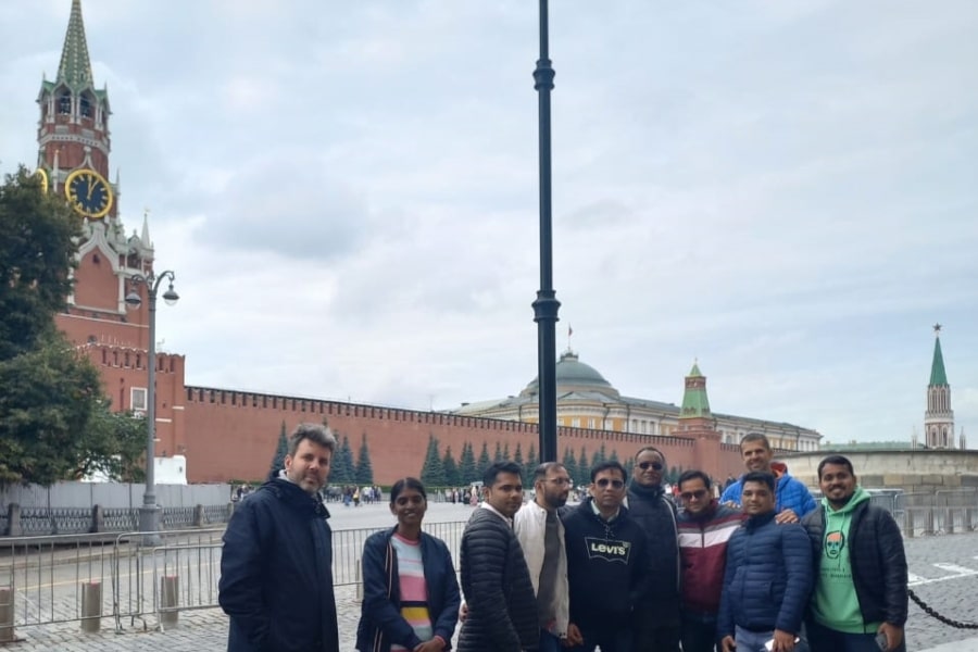 Экскурсия для индийских гостей на английском