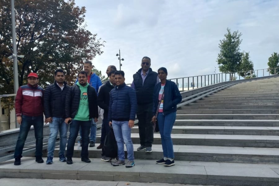 Экскурсия для индийских гостей на английском