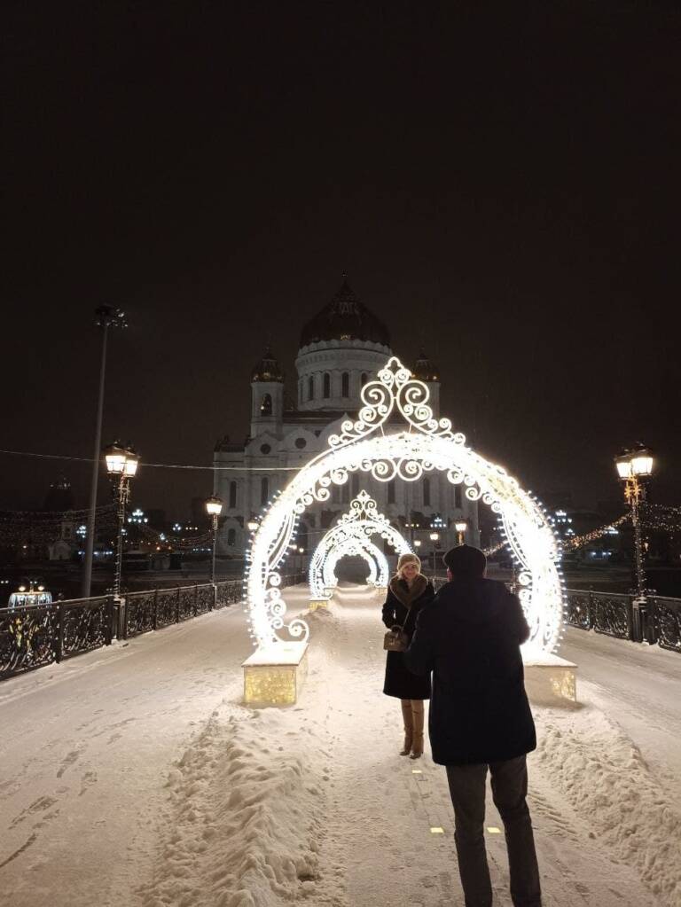 Индивидуальная экскурсия по ночной Москве