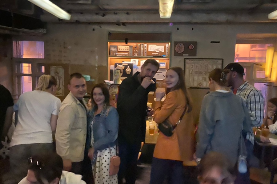 “Great places” during a tour of Kitay-Gorod