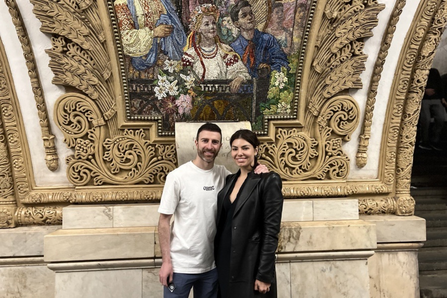 Экскурсия по метро для англичан