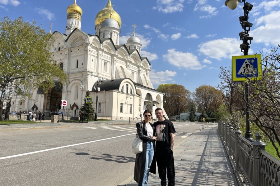 Прогулка с гидом у Успенского собора (Кремль) на английском