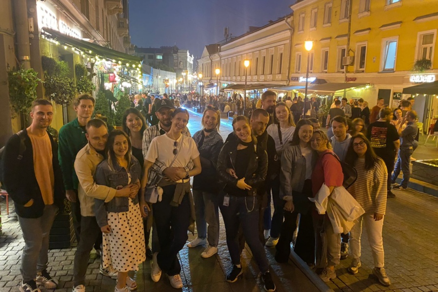 Yandex found “hot spots” on an excursion in Moscow. Zabelina Street