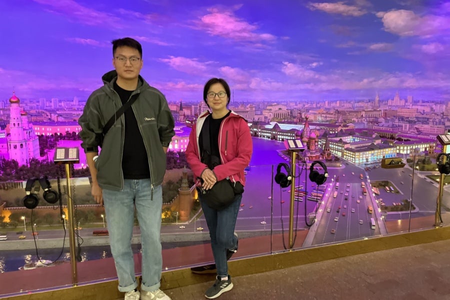 Экскурсия для иностранцев на диораму отеля Radisson Collection Moscow