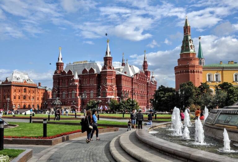 Исторический музей в Москве. Экскурсия для немцев по Красной площади