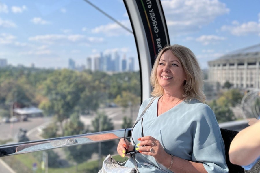 Прогулка с гидом по Ленинским (Воробьёвым) горам. Канатная дорога