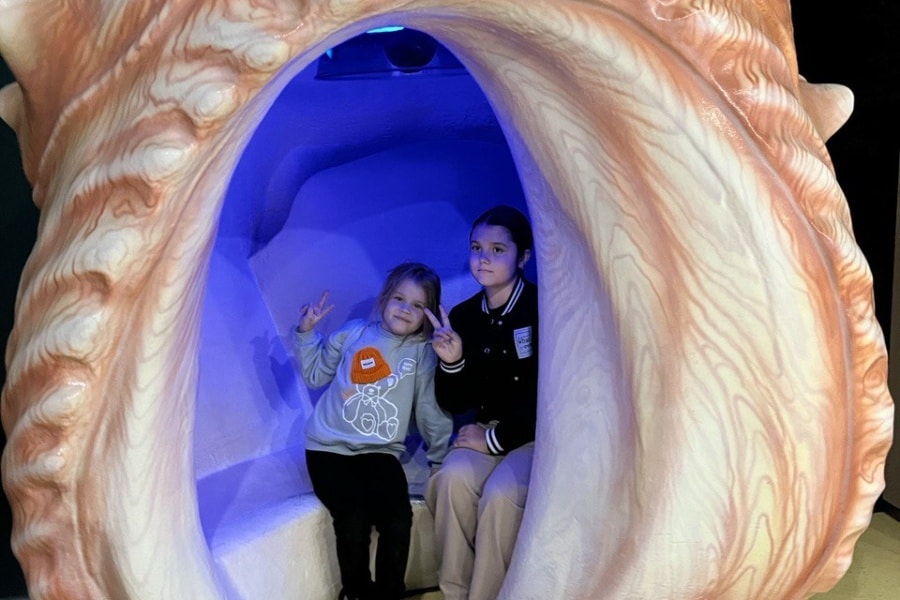 Фотосессия в ракушке. Экскурсия по "Москвариуму"