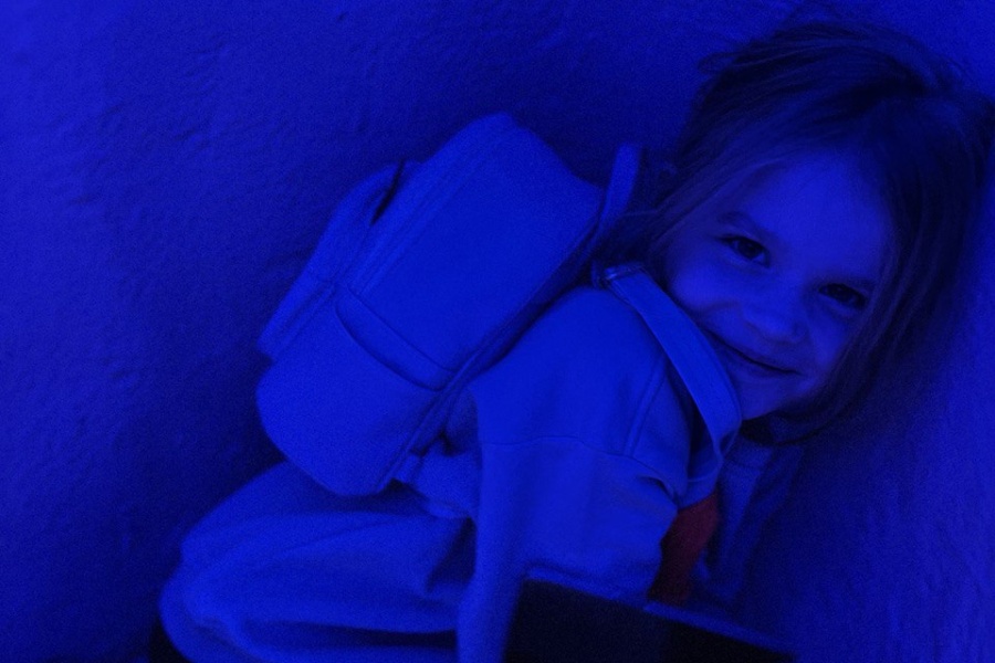 Довольная Ирина в "Москвариуме"