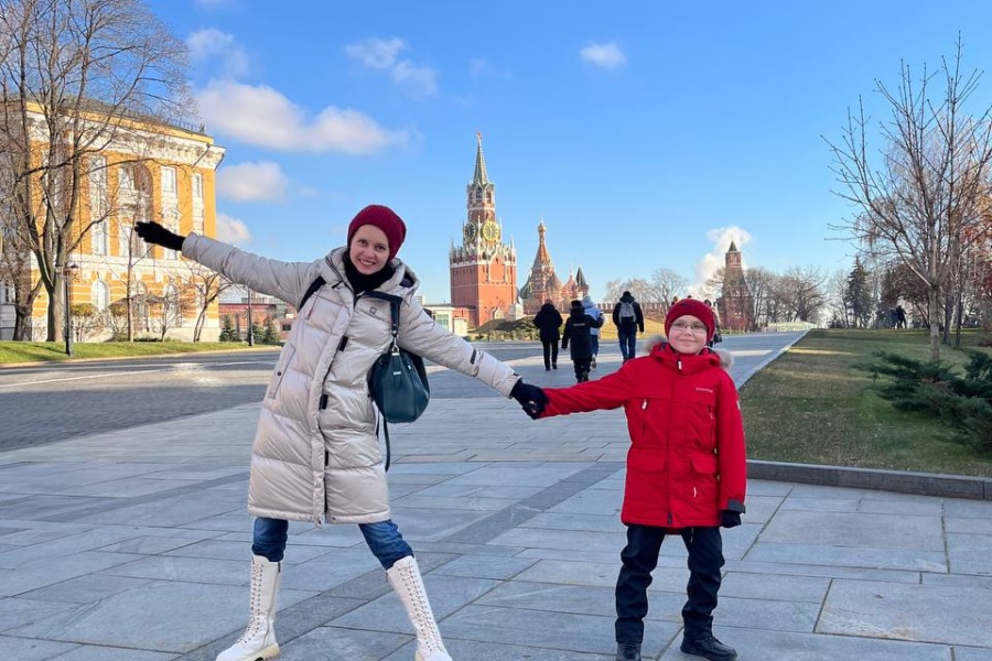 Гости в Кремле и на Красной площади