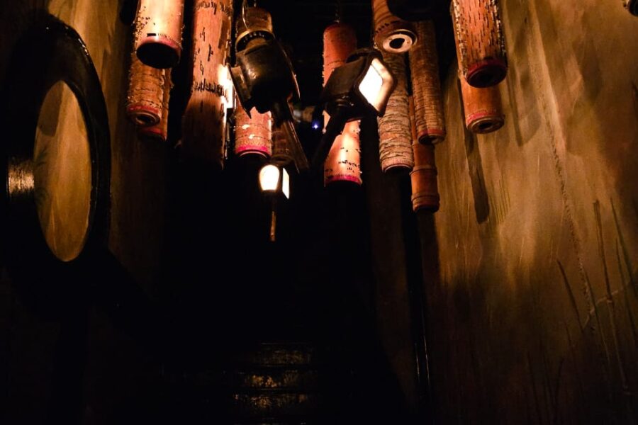 Stylish bar interiors. Alcohol excursion