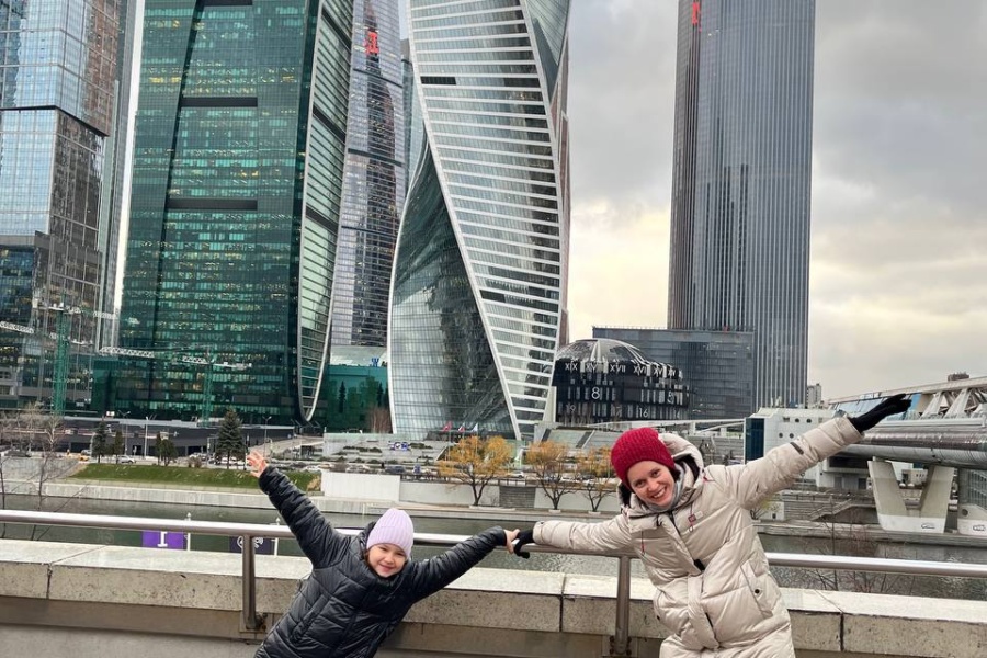 Вида на "Москва-сити". Экскурсия с гидом.