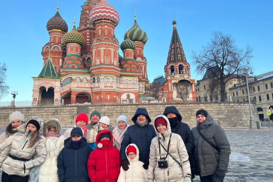 Экскурсия по Красной площади. Казахи гуляют