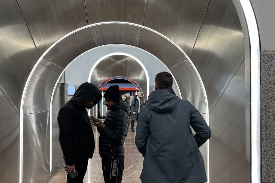 Прогулка по современным станциям московского метро