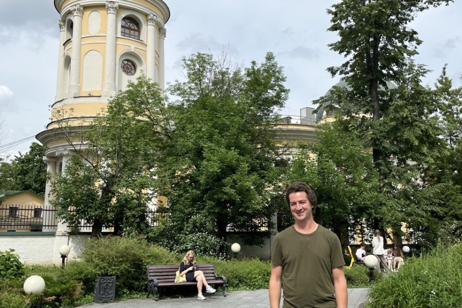 Любознательный и скромный гость из Италии