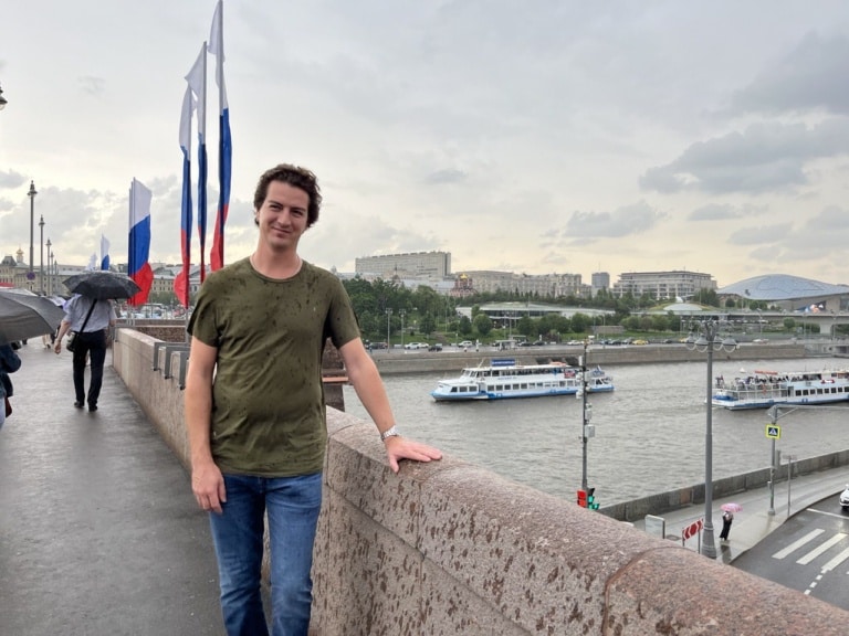 Француз полюбовался главной рекой столицы