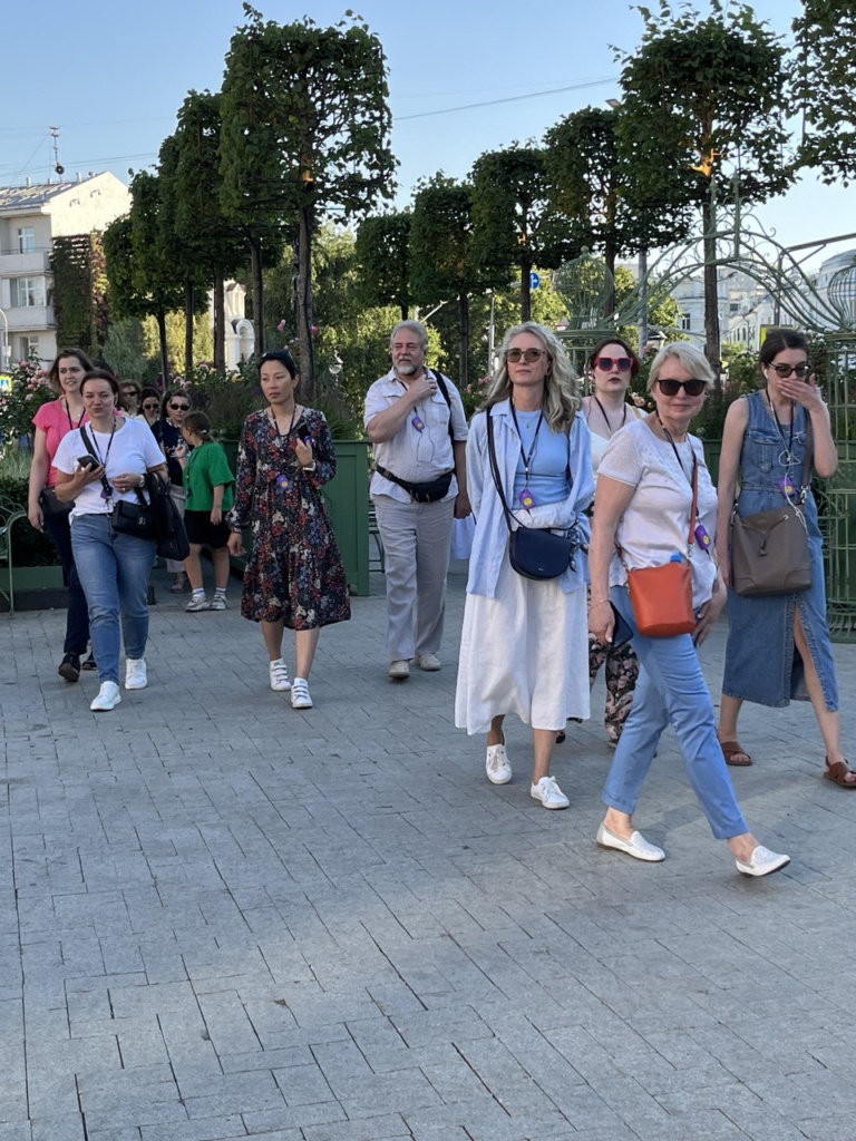 Прогулка прошла непринужденно