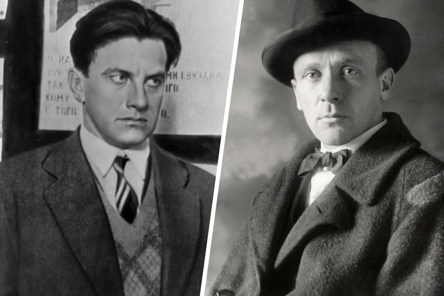 Два антипода советской литературы — писатель Булгаков и поэт Маяковский