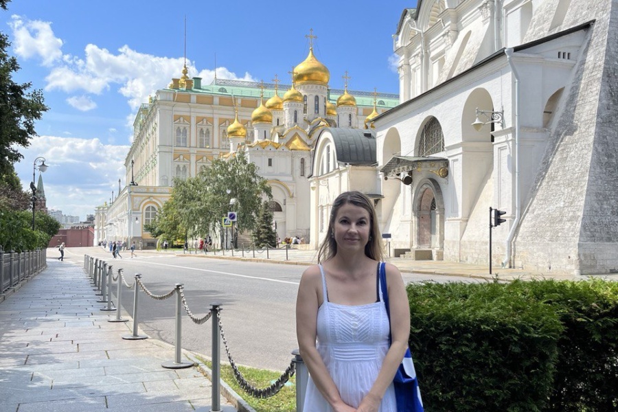 Индивидуальная экскурсия с иностранкой по Москве