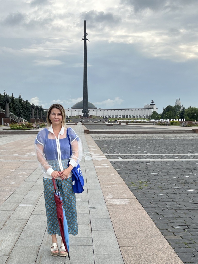 Поклонная гора. Экскурсия для иностранки