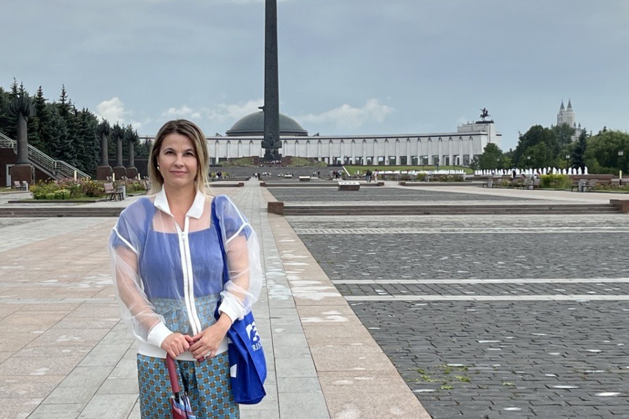 Поклонная гора. Экскурсия для иностранки