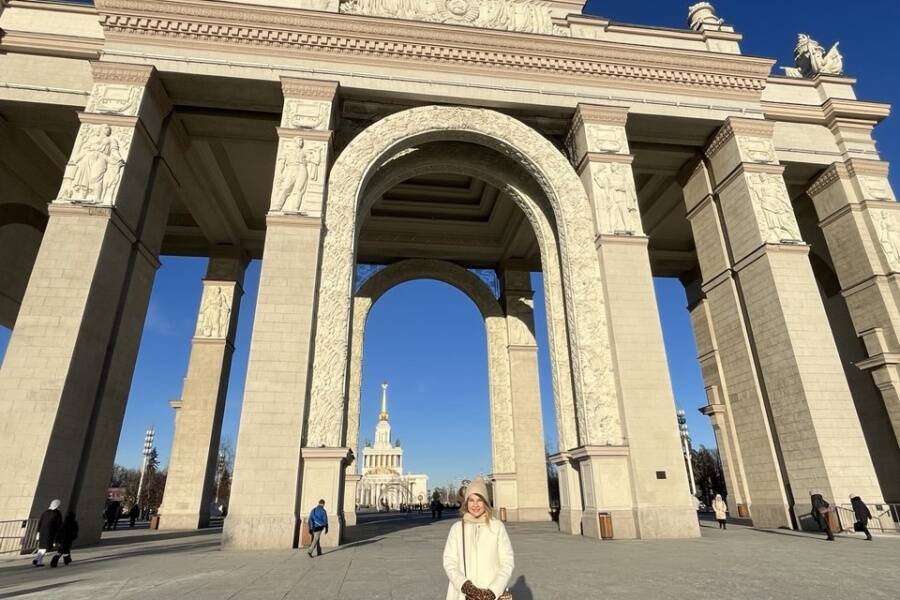 Главный вход в ВДНХ