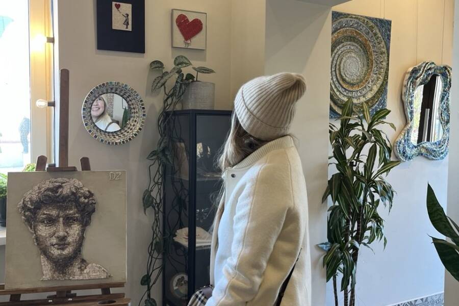 Мозаичная мастерская на ВДНХ в ходе индивидуальной экскурсии