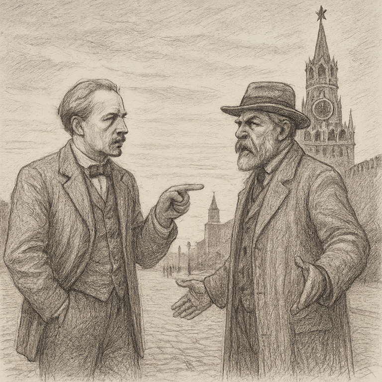 Dispute on Vasilievsky Spusk: Moscow vs. St. Petersburg