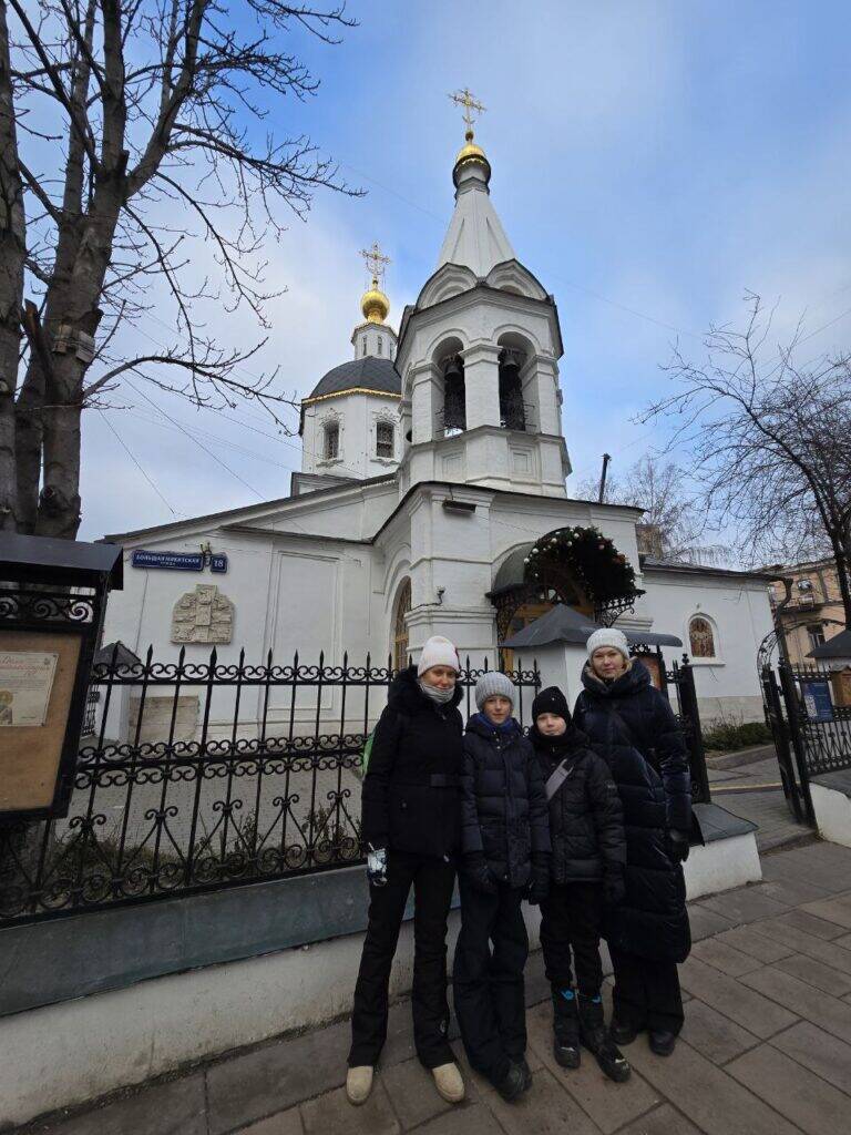 Храм Вознесения Господня (Малое Вознесение) в ходе экскурсии о Пушкине. Церковь, куда ходили родители Пушкина