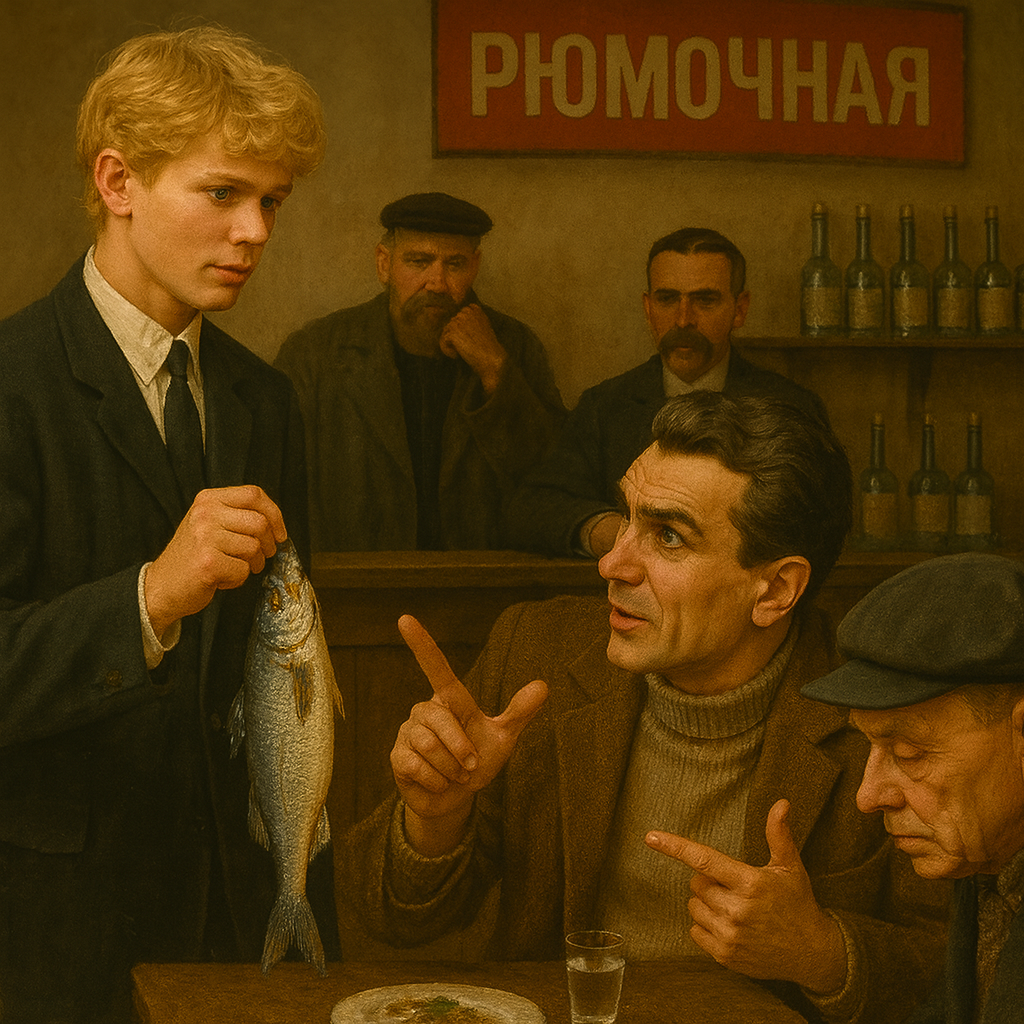 Semyon, inspired by the sanctions, develops a plan to pretend to be a descendant of Yesenin