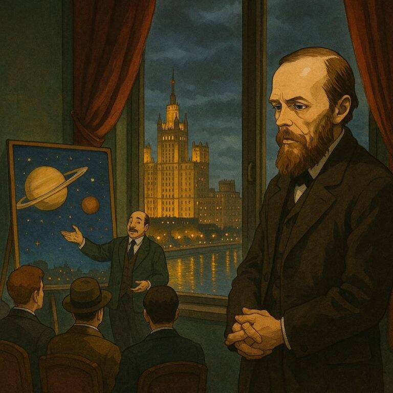 Dostoevsky and the Merchant: A Starry Evening in Moscow