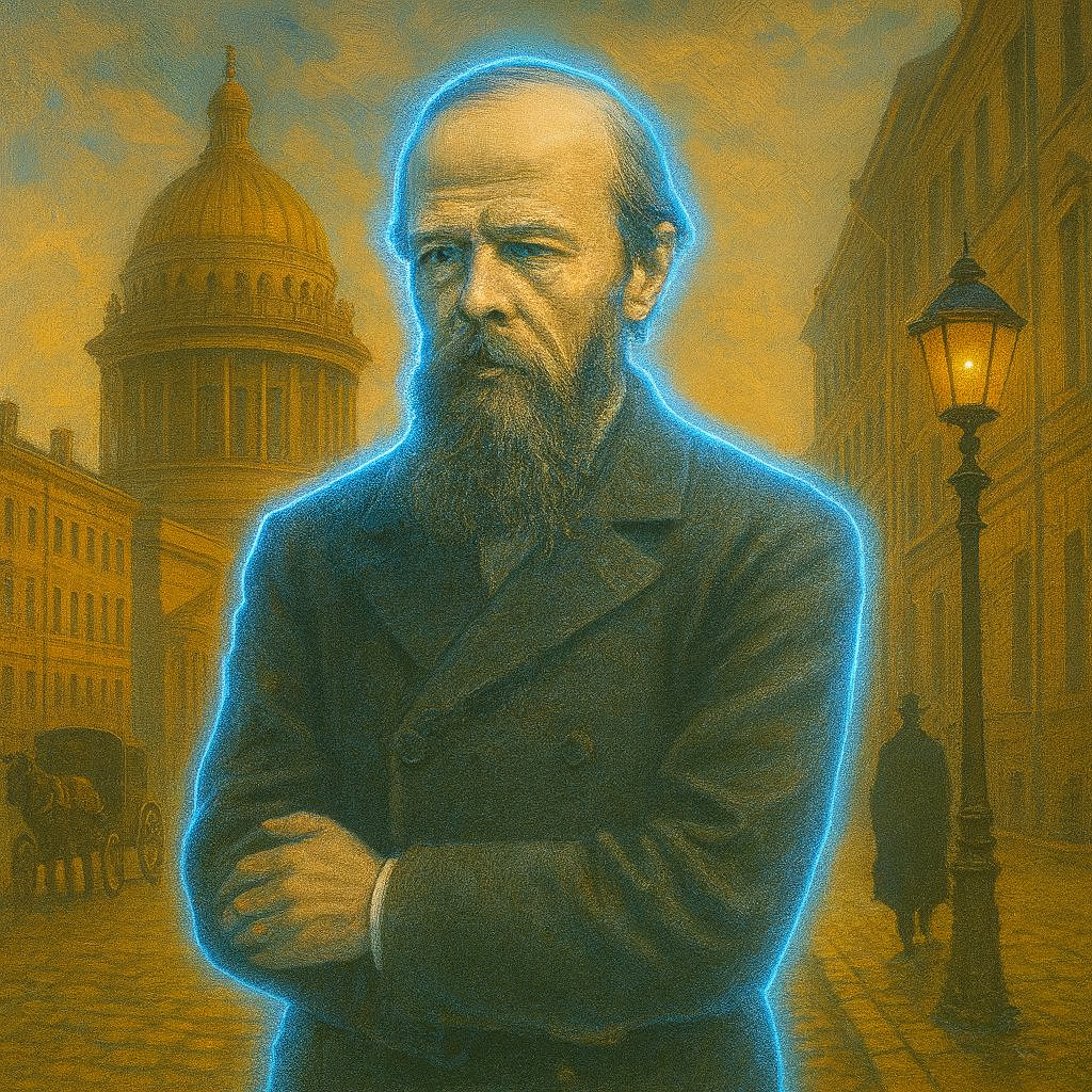 Dostoevsky and a young physicist are looking for clues in his works that can help unravel the mystical secret of the Freemasons.