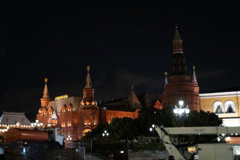 Столица России ночью. Экскурсия