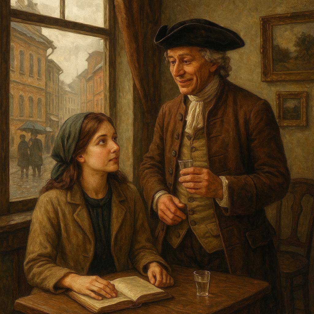 Meeting a legend at a bar in Kitay-gorod