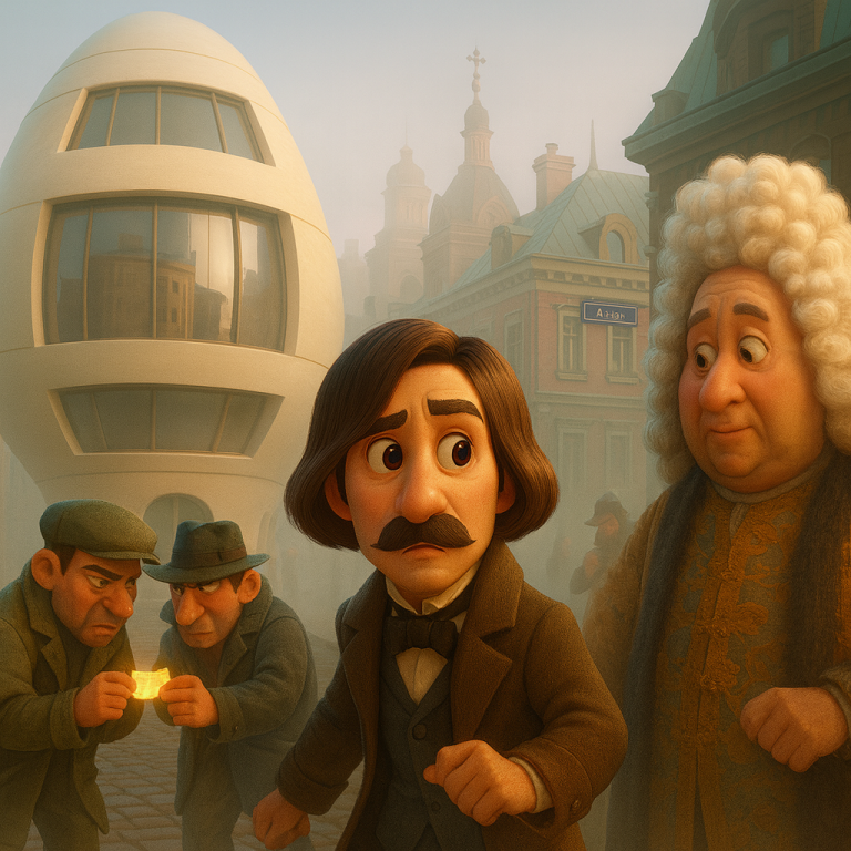 Gogol and the Secrets of the Egg House: Crime in Moscow