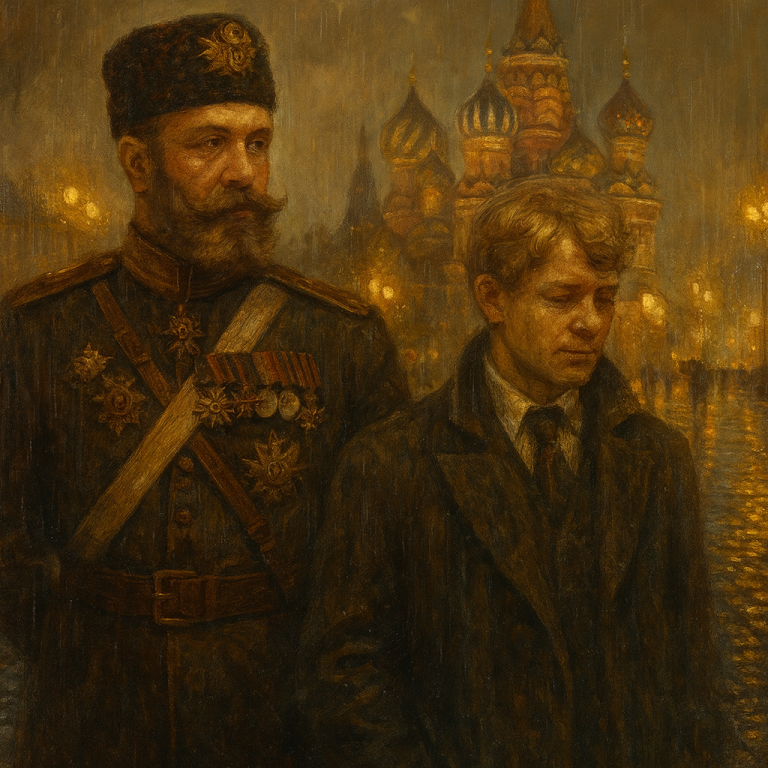 Poet and General: Meeting on Red Square