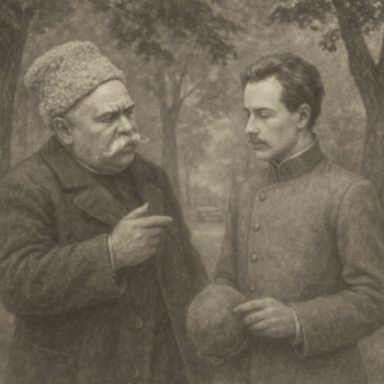 Meeting on Ivanovskaya Hill: Football and Poetry