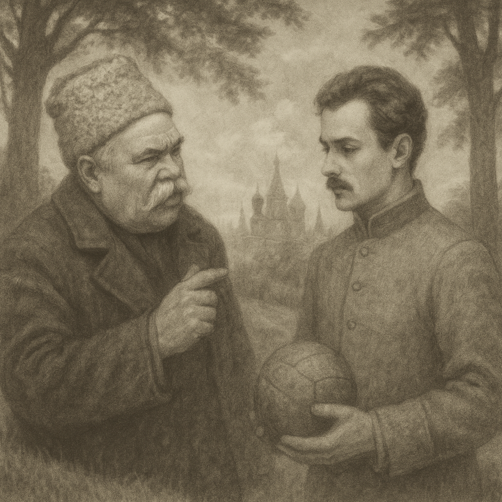 Bely's poetic view of football