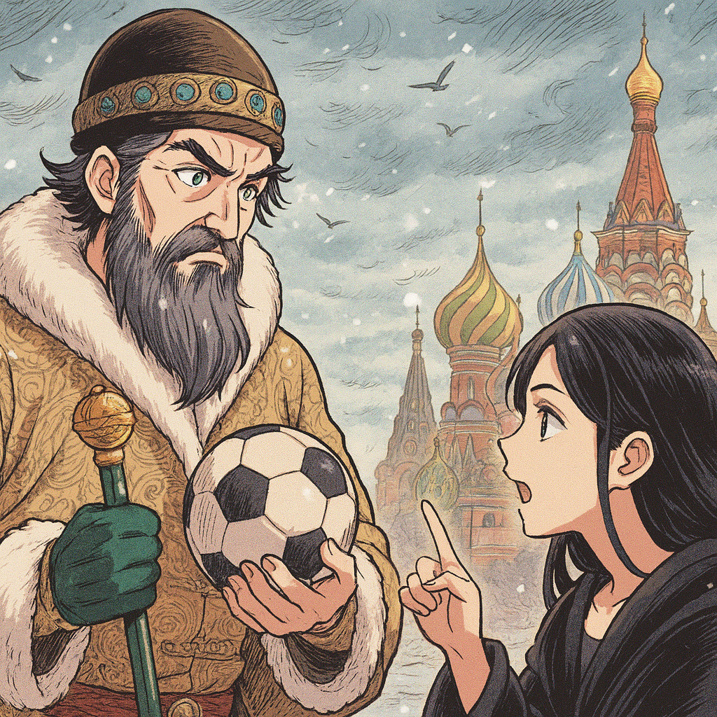 Ivan the Terrible and Brocard: A Football Clash