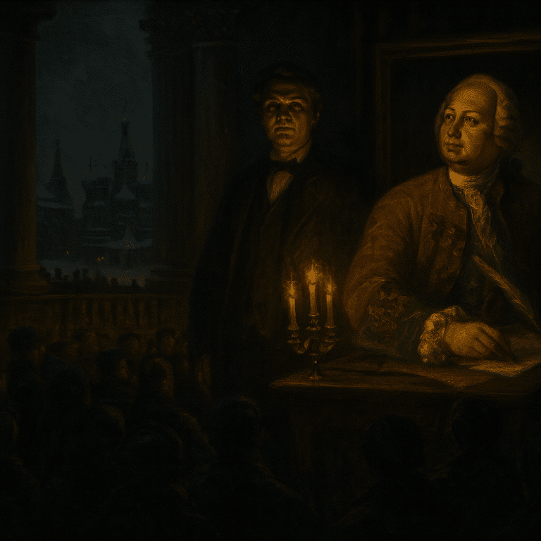 A Meeting of Eras: Chaliapin and Lomonosov in Moscow