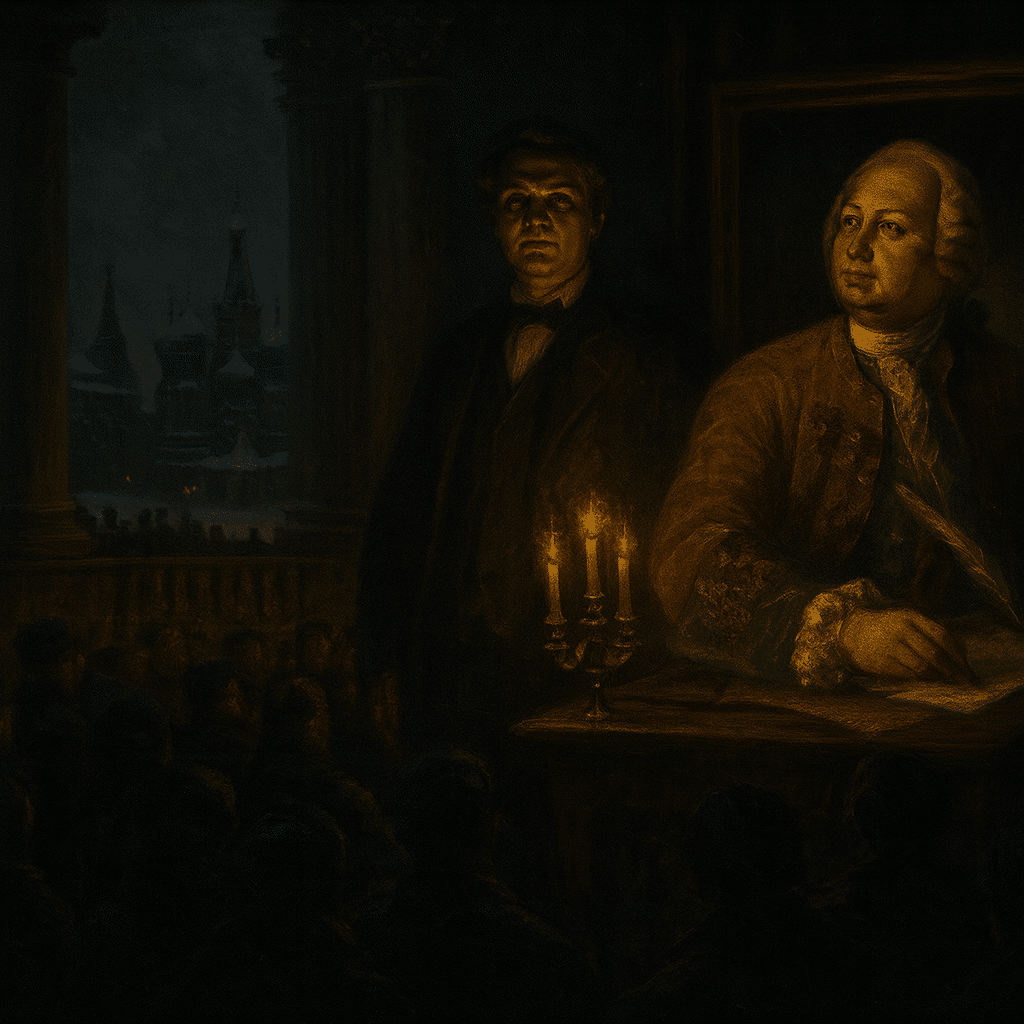 A Historic Meeting: Chaliapin and Lomonosov in Moscow