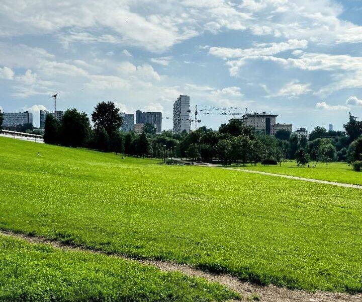 Вид на строительство ЖК "Союз"