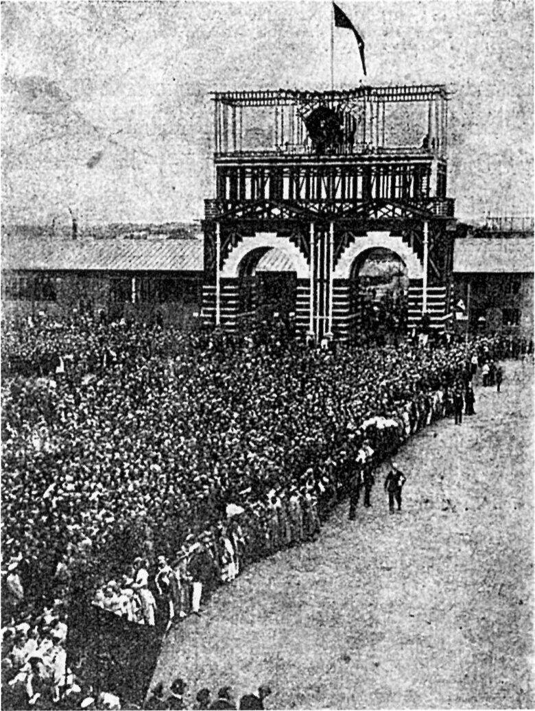 Что осталось от выставки 1923 года в Парке Горького: павильон и следы планировки